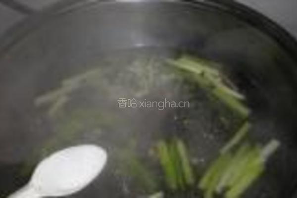 葱香鸡血面的做法图解6