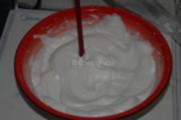 普通面粉做戚风的做法图解5