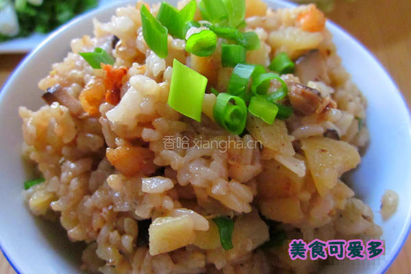 什锦土豆焖饭