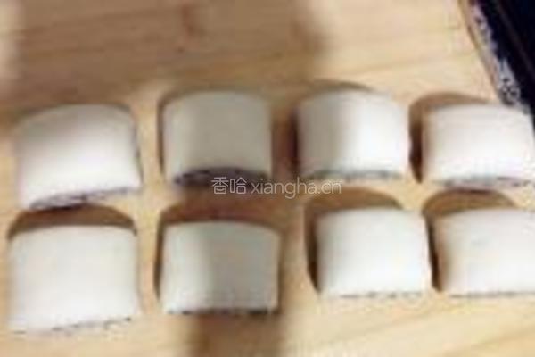 黑芝麻双色馒头的做法图解22