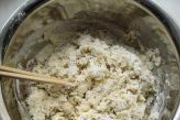 小白菜香菇素包的做法图解5