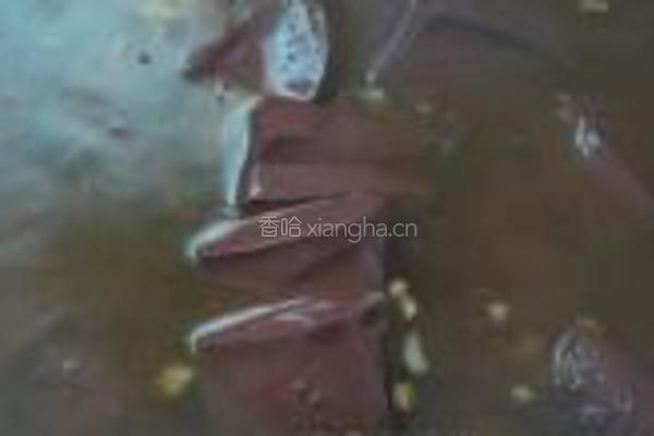 猪血烫米粉的做法图解5