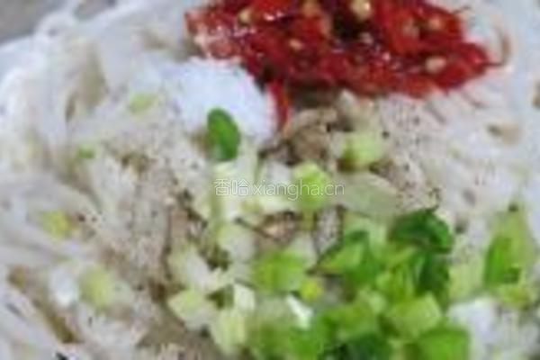 猪血烫米粉的做法图解6