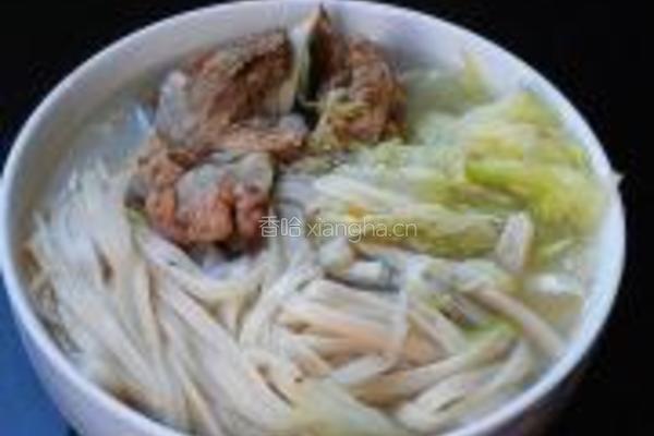 脊骨热汤面的做法图解9