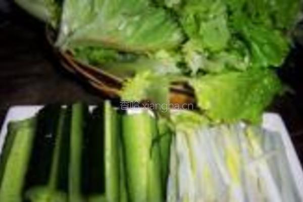 烤鸭荷叶饼夹的做法图解12