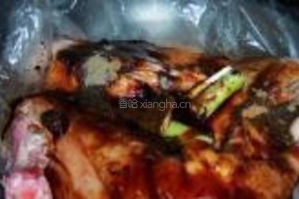 烤鸭荷叶饼夹的做法图解2
