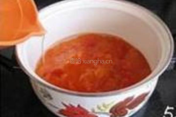 柿子果酱的做法图解5