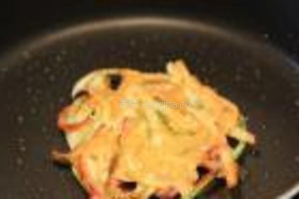 土豆青椒火腿饼的做法图解5
