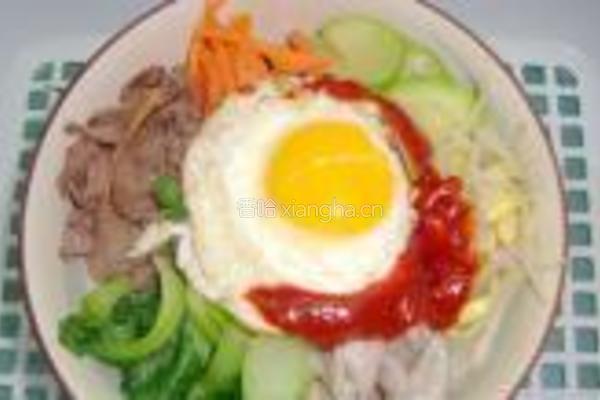 韩式石锅拌饭的做法图解8