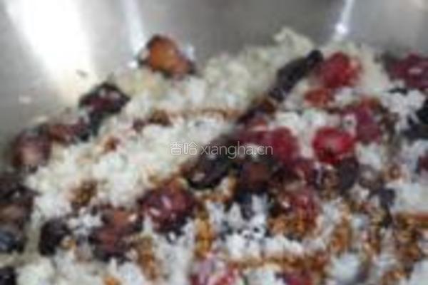 酱油腊味饭的做法图解8