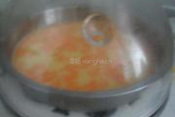 胡萝卜鸡蛋羹的做法图解5
