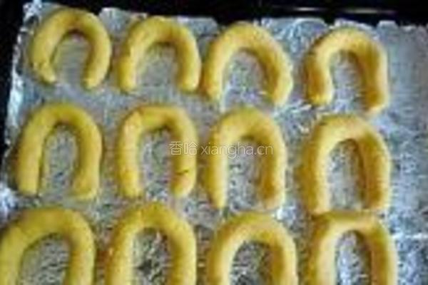 玉米月牙饼干的做法图解8
