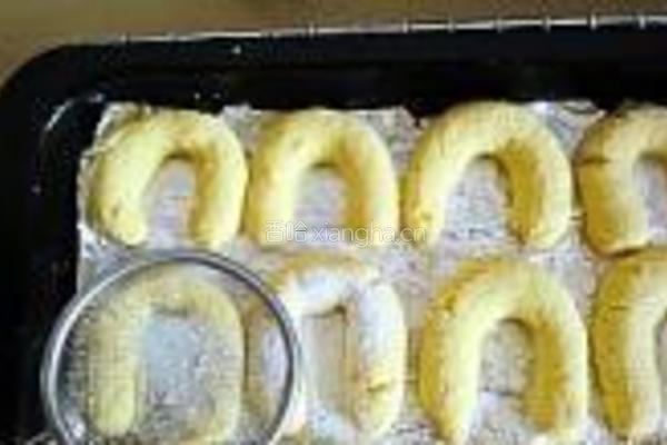 玉米月牙饼干的做法图解9