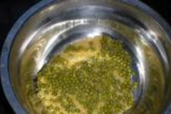 绿豆小米浆的做法图解2