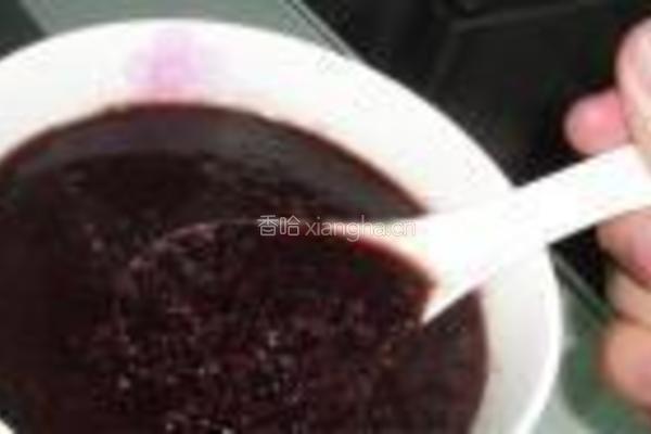 黑米黄米粥的做法图解5