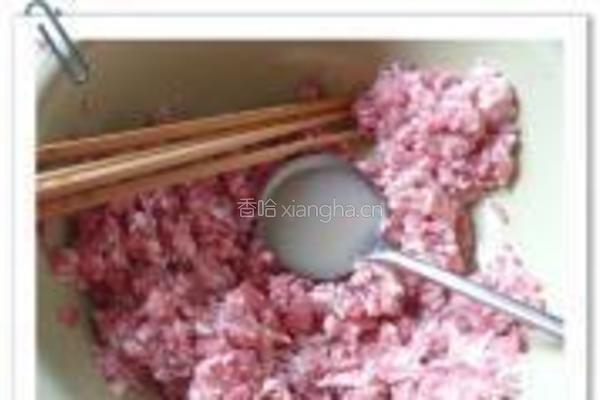 豆腐玉米面肉包子的做法图解5