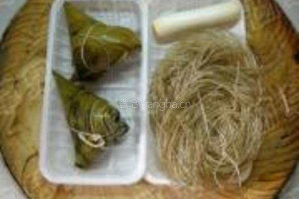 牛肉糯米粉丝馅饼的做法图解2