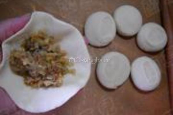 牛肉糯米粉丝馅饼的做法图解6