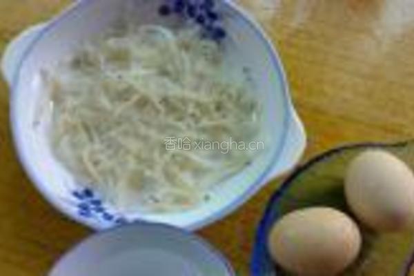 银鱼干蛋羹的做法图解3