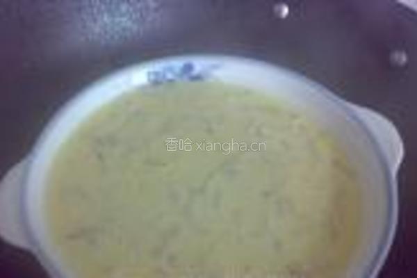 银鱼干蛋羹的做法图解6