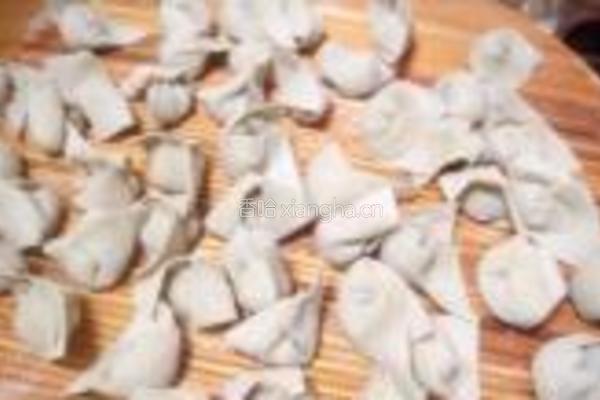 青菜绿茶馄饨的做法图解10