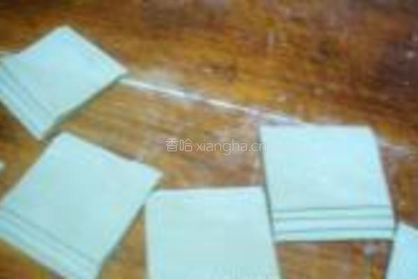 青菜绿茶馄饨的做法图解8