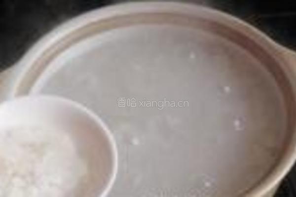 腊梅花冰糖糯米粥的做法图解6