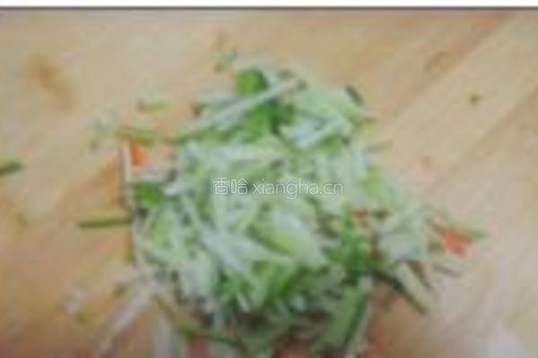 鸡蛋双丝饼的做法图解1