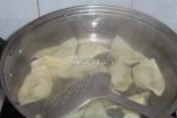 香菜肉馅大馄饨的做法图解12