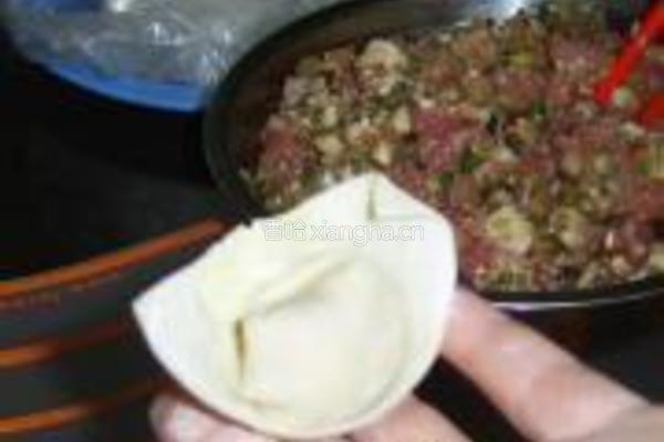 香菜肉馅大馄饨的做法图解8