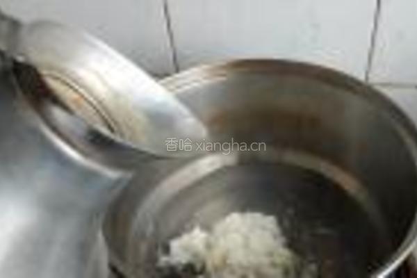 蛋花汤圆甜酒羹的做法图解2