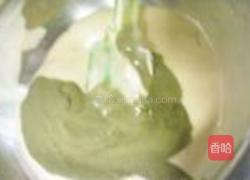 抹茶红豆戚风的做法图解13