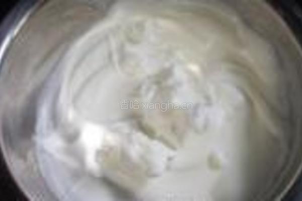 抹茶红豆戚风的做法图解7