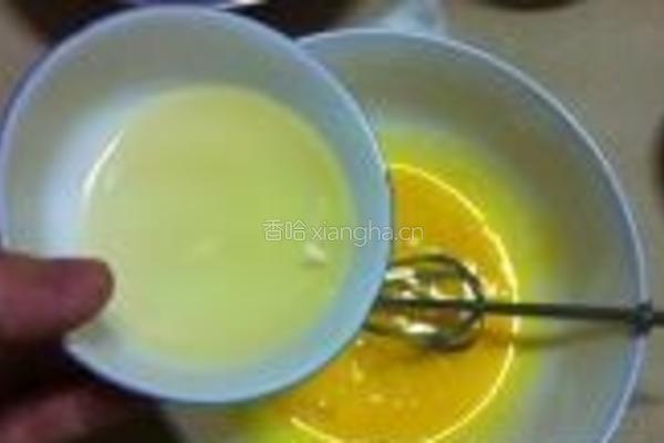 粘米粉戚风蛋糕的做法图解2