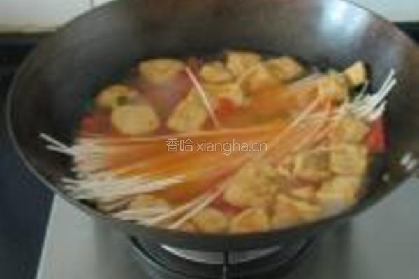 油豆腐柿子面的做法图解5