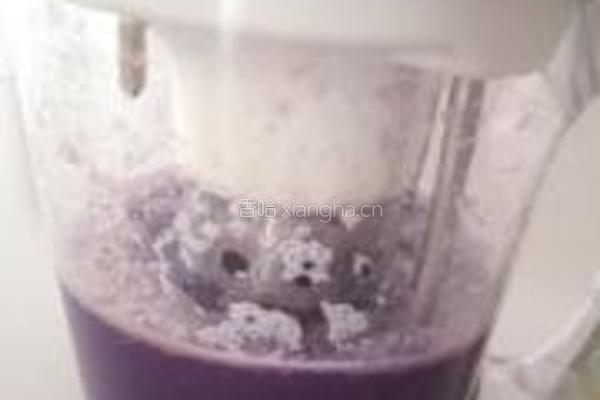 紫薯银耳西米露的做法图解4
