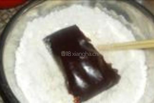 红豆拉糕的做法图解7