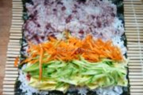 紫菜包饭的做法图解8