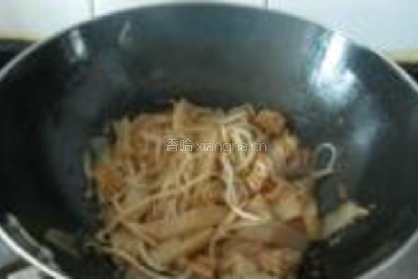 炒凉皮的做法图解6