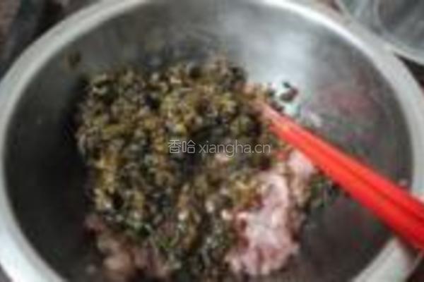 菜猪肉包的做法图解8