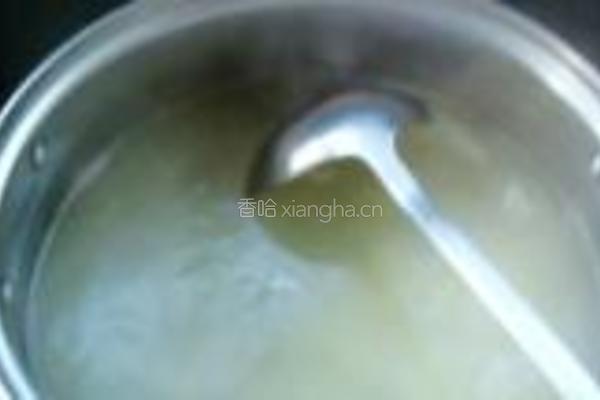 大米绿豆粥的做法图解4