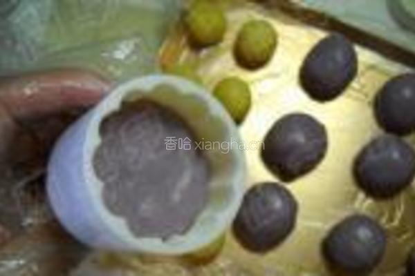 无花果馅冰皮月饼的做法图解11