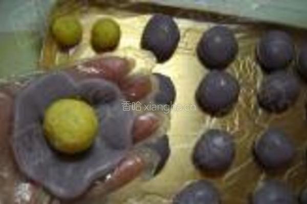 无花果馅冰皮月饼的做法图解9