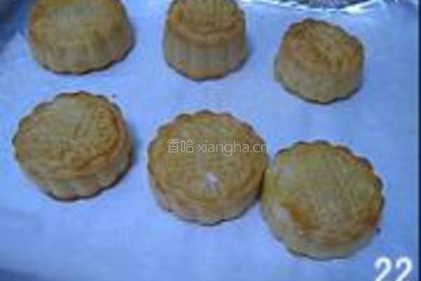 芸豆沙馅传统月饼的做法图解22