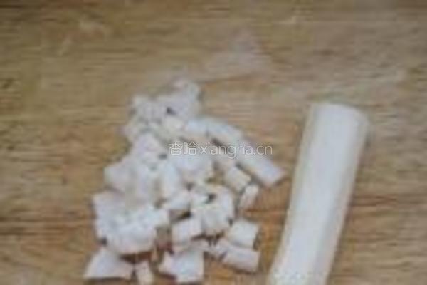 栗子山药粥的做法图解2