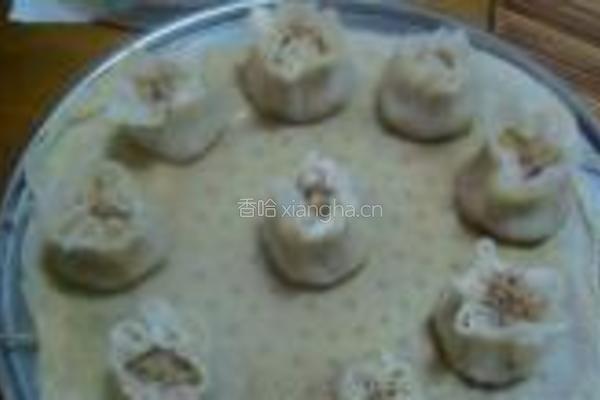 水晶糯米烧卖的做法图解20