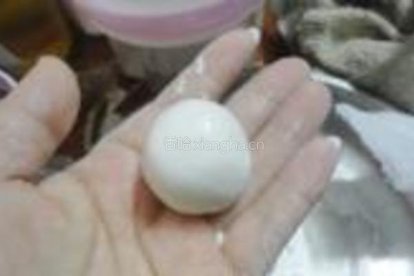 红豆馅双色汤圆的做法图解5