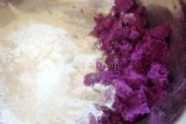 手擀紫薯面的做法图解9