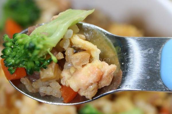 三文鱼鸡蛋炒饭