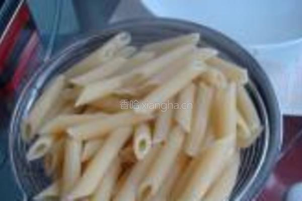 杏仁青酱黑豆通心粉的做法图解7